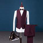 Burgundy Tuxedo 2022 Wedding Suits For Men Shawl Collar Royal Blue Men Suit