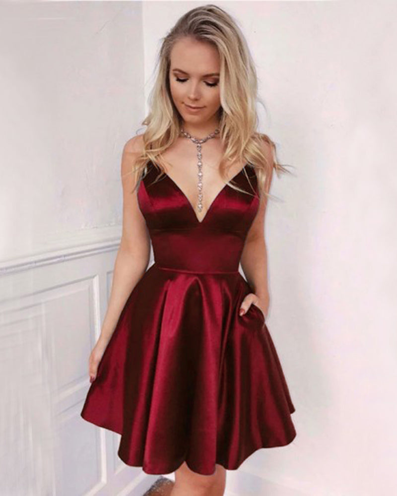 Color Vino Vestidos Niña Fiesta Graduacion Vestidos Vestidos De