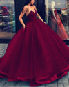 Sweet 16th Quinceanera Gown Royal Blue/Burgundy Sweetheart Corset Debutante Dresses for Girls PL8745