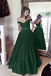 Siaoryne LP034 Off the Shoulder Sexy Buy Long Prom Dress New online with beading belt