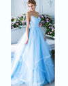 Baby Blue Ball Gown Prom Quinceanera Dress Sweet 15 Birthday Party Gown for Girls PL10210