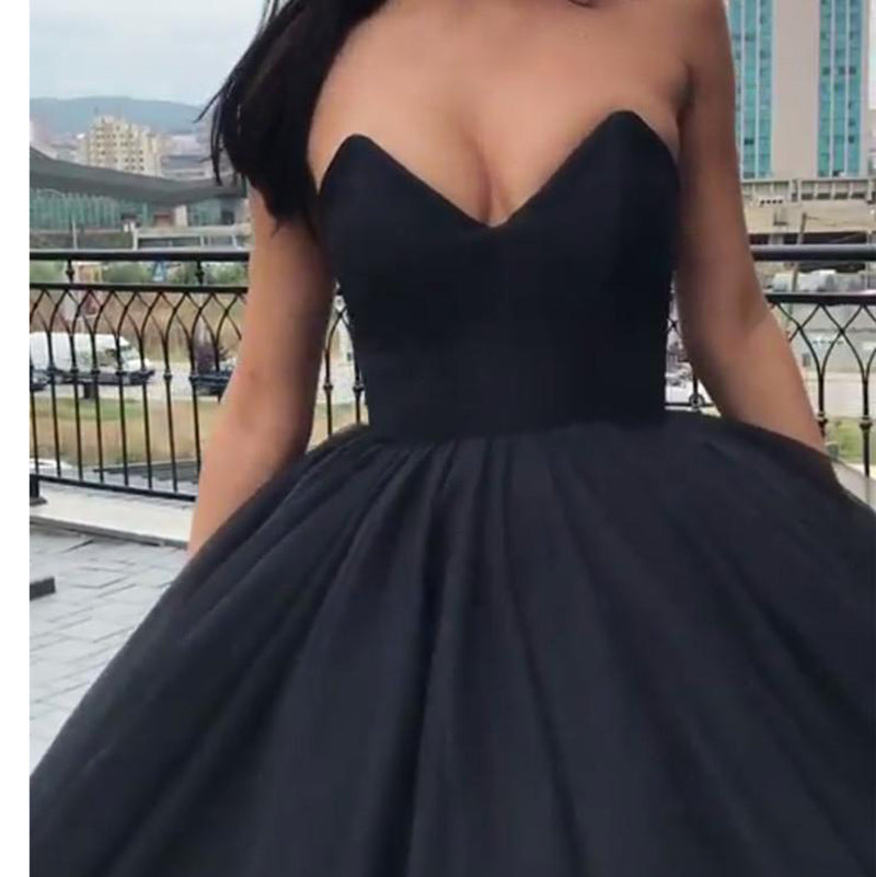 Siaoryne LP051874 Black Sweetheart Corset  Ball Gown Prom Dress 2022,Vestido De Festa ,Evening Formal Gowns