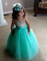 Siaoryne Little Baby girl flower girl dress wedding party dress toddler Gown