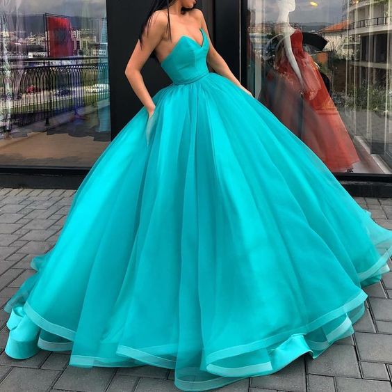 Stunning Long Corset Sweetheart Pink Ball Gown Quinceanera Gown Prom Wedding Engagement Dress vestido