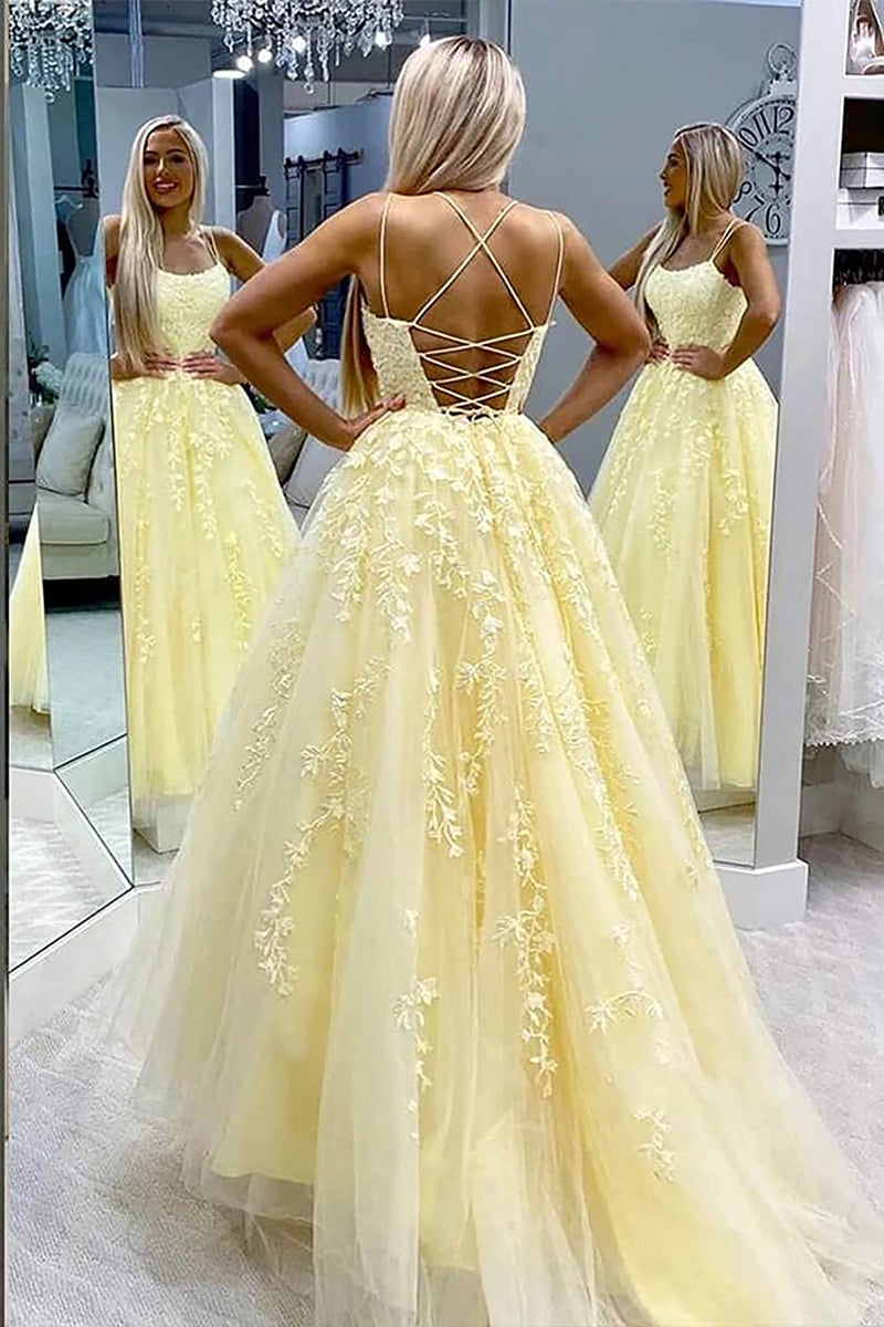 Blue /Ivory Lace Long Winter Formal Gown School Formal Long Prom Dance Dress PL11025
