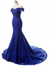 LP7891 Gorgeous  Evening Long Dress off the Shoulder Lace Formal Prom Gowns,2018 Vestido De Festa Longo