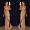 Luxury Crystal Rhinestones Prom Dresses party Evening Gowns Mermaid Sexy Style