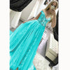 LP5513 Gorgeous off the Shoulder Lace Prom dresses 2018 Girls Pageant Gown Formal Long Gown
