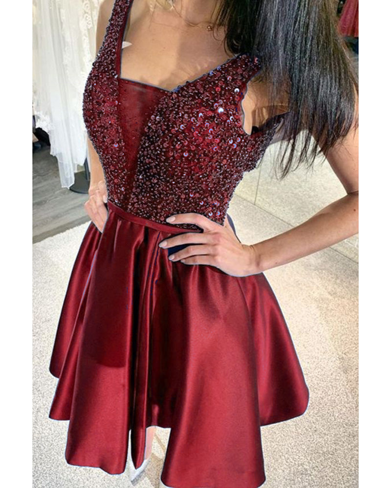 Beading Royal Blue Short Junior 8th Grade Girls Graduation Dress Prom Siaoryne Beading Royal Blue Short Junior 8th Grade Girls Graduation Dress Prom Siaoryne