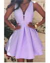 Lilac Homecoming Dress Short Prom Dress SP10903