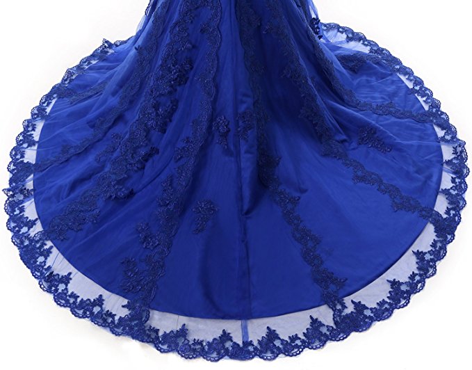 LP7891 Gorgeous  Evening Long Dress off the Shoulder Lace Formal Prom Gowns,2018 Vestido De Festa Longo