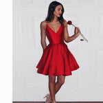 Burgundy Red Short Graduation Dress 8th Grade Prom Gown Semi Formal Gown for Teens Girls