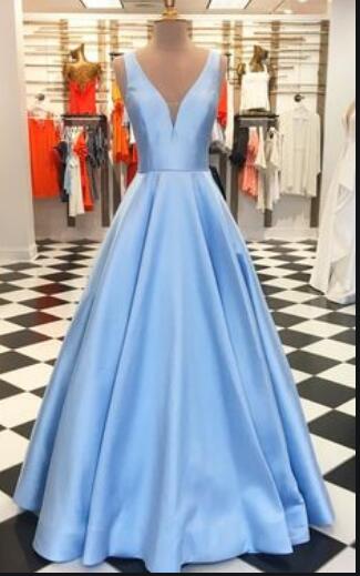 Elegant Satin A Line Yellow 2020 Prom Dresses Long for Girls Graduation PL6650