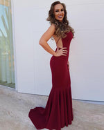 Halter Backless Bright Yellow Evening Dresses Long Fitted Formal Wear LP065