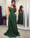 Burgundy Red Off the Shoulder A Line Long Prom Dresses Long Formal Party Gown Vestido De Festa Longo