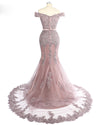 2020 Mermaid Long Evening Lace Gown Women Formal  Dresses