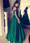 Classy Dark Green Prom Dress Long Senior Girls Graduation Formal Party Wear LP4411
