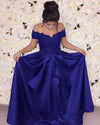 Cheap Black party Prom Dress 2022 Vestido De Festa off the shoulder Gown PL214