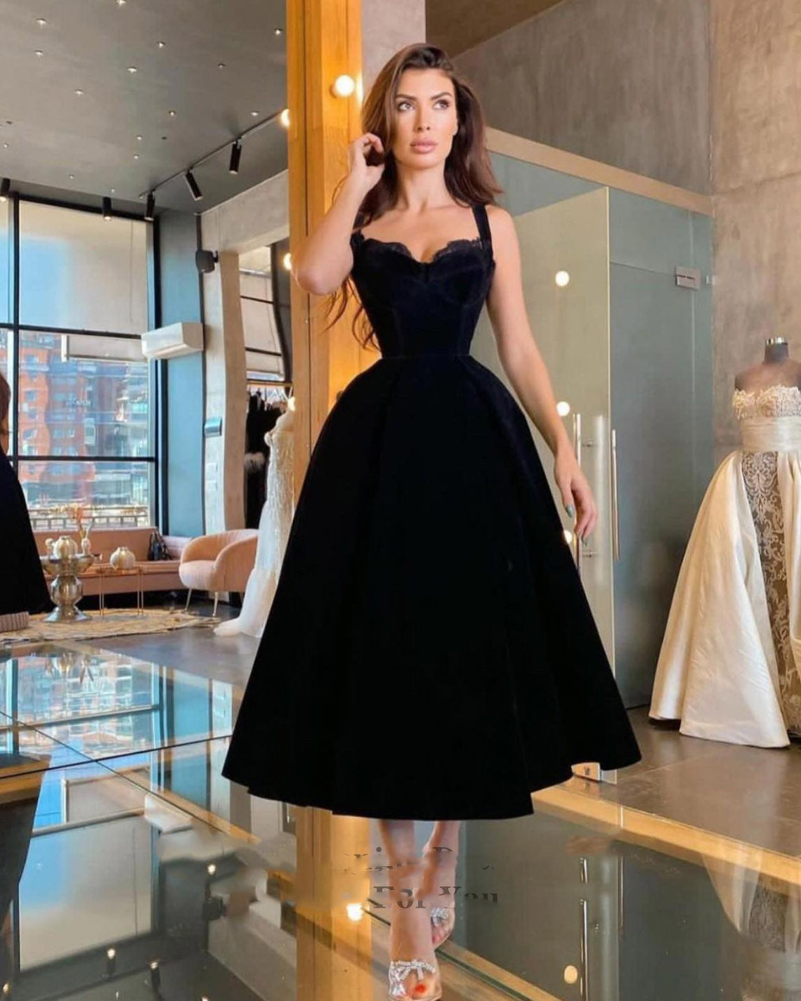 simple short dinner dresses Short A-line Dresses
