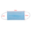 Mouth-muffle Flu Face Mask Disposable Mouth Mask Anti-dust Windproof Masks MS0514