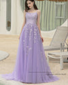 Amazing Lace Lilac Quinceanera Dress Ball Gown Sweet Sixteen Party Prom Dress Cross Back PL1026