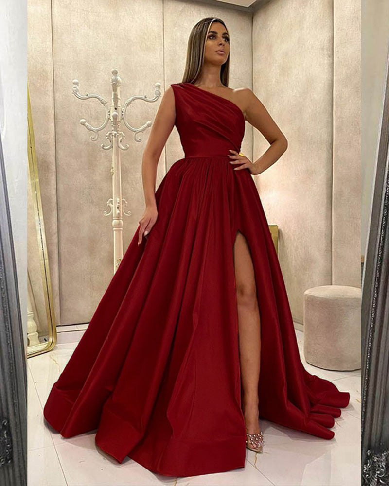Dear-Lover Elegant Formal Party Satin Long Gowns Lady Dress Sexy Women  Evening Dresses - China Dresses and Evening Dresses price |  Made-in-China.com
