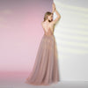 2020 Spaghetti Pink Beading Long Prom Party Dresses Fast Shipping PL0311