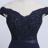 Stunning Mermaid Off Shoulder Navy Bridesmaid Dresses robe demoiselle d'honneur Women Formal Dress