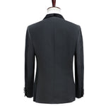 LP5509 wedding  suits men,blazer men,men's Black business suits,men's Dress suits