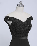 Black /navy/Burgundy fishtail Lace Wedding Bridesmaid Dresses Women Evening Party Gown PL214
