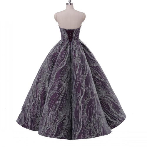 Brown Breathtaking Luxury Dubai Prom Dresses ,Sweetheart Evening Dress Ball Gown 2020 Floor Lenghth