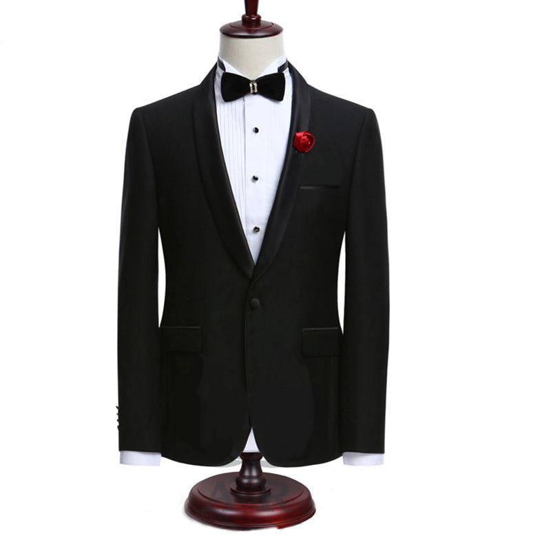 LP5510 Custom made wedding suits 2 pieces Men suits Slim fit Notched lapel Grooms wedding suits Tuxedos  (jacket+pants)