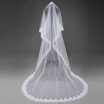 Siaoryne LP0925 Lace Bridal Veils wedding veil 3M