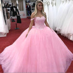 WD0520 Lilac /Pink Princess Ball Gown Quinceanera Dress Vestidos De 15 Ano Sweet Sixteen Dress Girls Birthday Party Dress