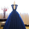 Blue Puffy Quinceanera Dresses Ball Gown Formal Tulle Sweet 16 Princess Party Gown for 15 Years vestido de 15 anos