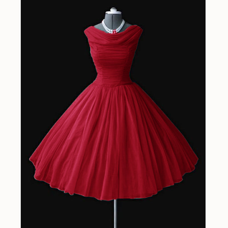 LP5511 Short Prom Dress 2018 Puffy Scoop Neck  Homecoming Gown Girls Graduation Formal Dresses