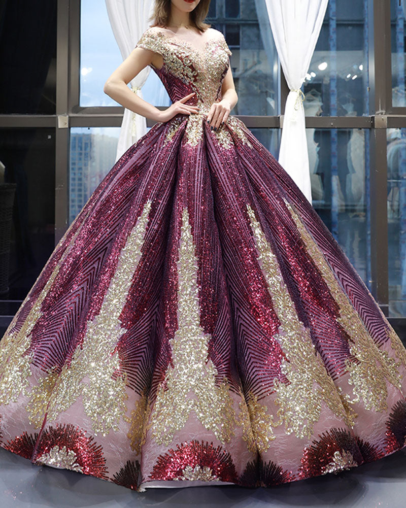 Siaroyne Luxury Wedding Dress M asquerade Ball Gown Prom Dress PL0610 ...