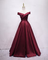 Gorgeous Turquoise Green Off the Shoulder Pocket Prom Dress,Formal Wedding Party Evening Dress Long PL0825