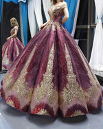 Siaroyne Luxury  Wedding Dress M asquerade Ball Gown Prom Dress PL0610