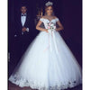 WD654 Off the Shoulder Princess Lace Wedding Dress, robe de mariee 2020