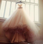 WD3340 Classic Sweetheart Ball Gown Princess Wedding Dress 2018 Romantic Bridal Gown with belt