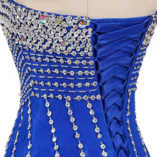 LP5518 Bling Bling Royal Blue Luxury Heavy Beading Prom Dress Mermaid Siaoryne LP5518 Bling Bling Royal Blue Luxury Heavy Beading Prom Dress Mermaid Siaoryne