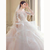 Gorgeous Ball Gown Poofy Wedding Gown Lace Bridal Dresses 2020 Vestido De Novias withSleeves