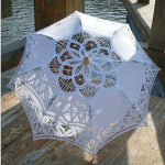 Lace Manual Opening Wedding Umbrella Bride Parasol Umbrella Accessories For Wedding Bridal Shower Umbrella for kids