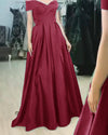 PL2744 Green Sexy Off the Shoulder Long Evening party Gown Prom Dresses Siaoryne