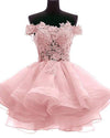 Siaoryne Lovley Poofy Ball Gown Junior Graduation girls Short Homecoming  Prom Dress vestido de festa curtoSP2017