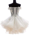 Siaoryne Lovley Poofy Ball Gown Junior Graduation girls Short Homecoming  Prom Dress vestido de festa curtoSP2017