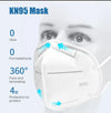 Fast Shipping 10 Pieces Face Mask Kn95 Approved Respirator Anti-fog High anti-haze Pm2.5 Mouth Mask Filter Mask For Adult MS0512