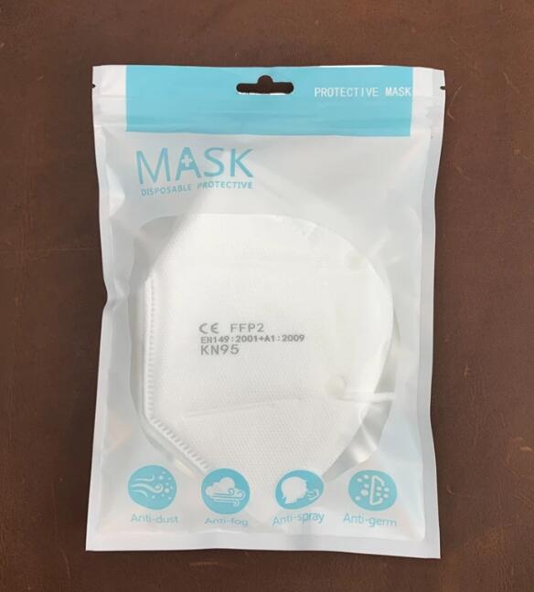 Fast Shipping 10 Pieces Face Mask Kn95 Approved Respirator Anti-fog High anti-haze Pm2.5 Mouth Mask Filter Mask For Adult MS0512
