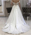 2020 Flowers Appliques Bridal Dress Custom Made Wedding Gown vestidos de noiva WD05241Plus size WD0524
